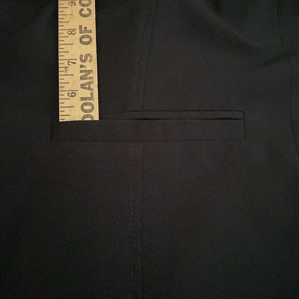GEORGE black classic blazer coat jacket 2 button closure vintage NEW size 18 - Picture 15 of 15